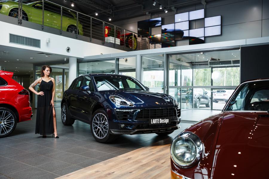  Porsche Macan Blue by Larte Design (95B) 2017 года  (фото 11 из 14)
